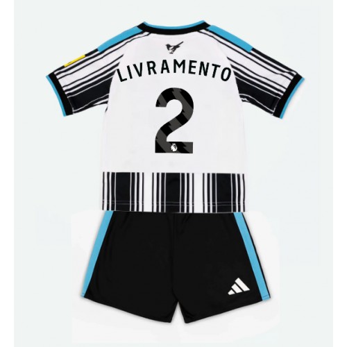 Newcastle United Tino Livramento #2 Hjemme Trøje Børn 2026-27 Kortærmet (+ Korte bukser)